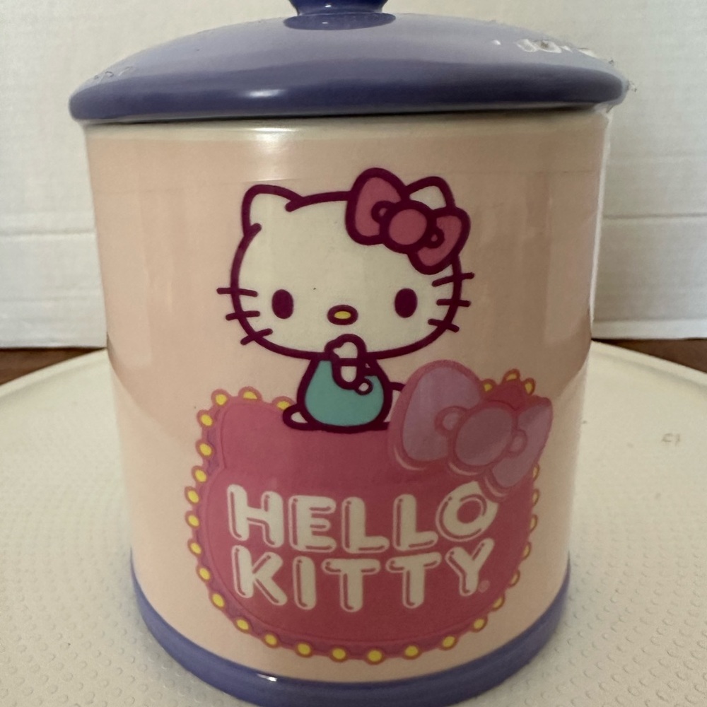 🆕Hello Kitty Ceramic Storage Jar - Picture 8 of 11